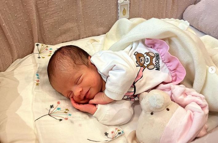 Bella Esmeralda, la hija recién nacida de Cristiano Ronaldo